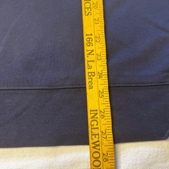 Scotch & Soda Blue Sweatshirt Long Sleeve Cotton Blend Varsity Spell-out Medium - Picture 12 of 14